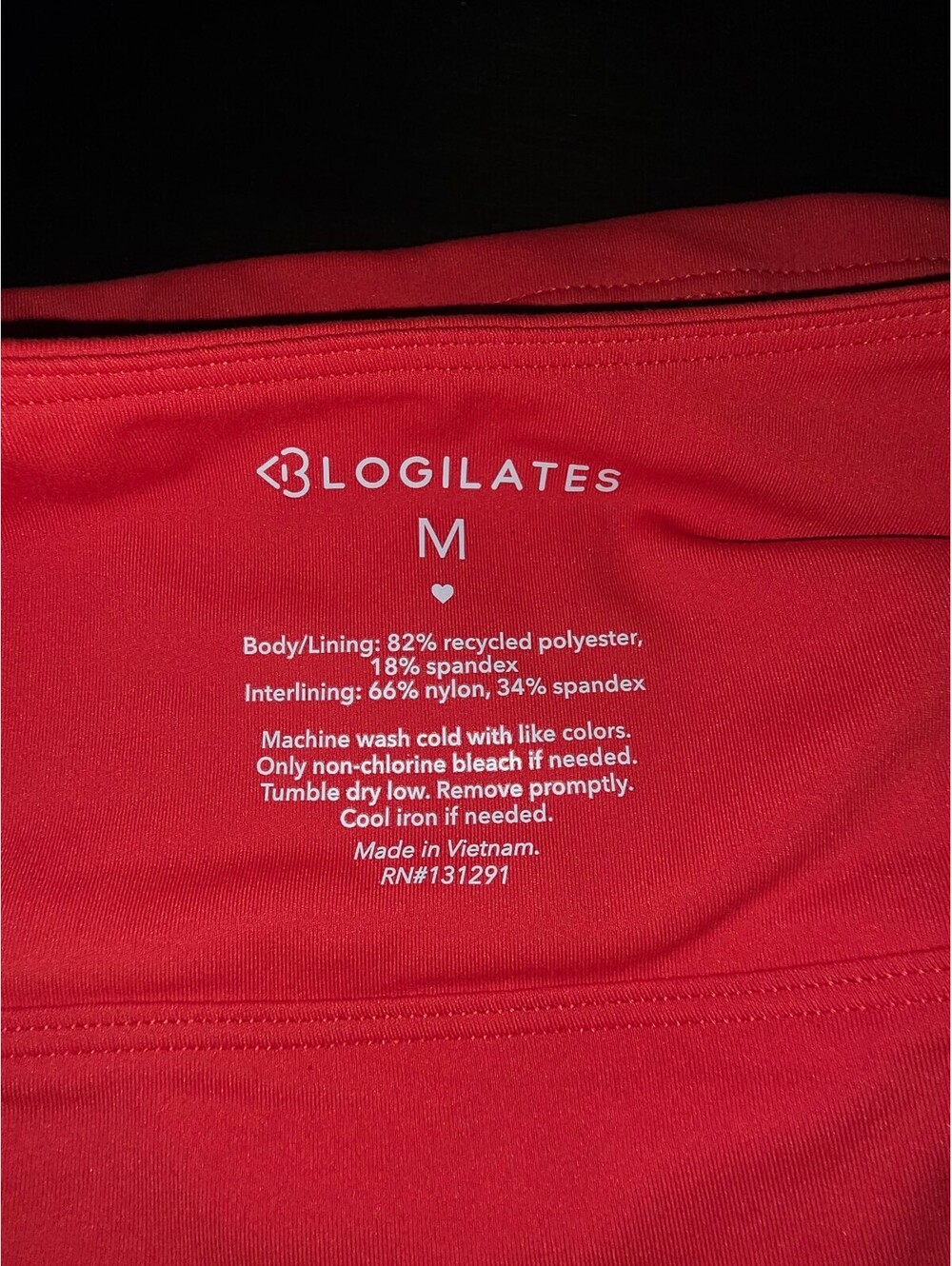 Women's Blogilates Ruffle Lace Up Tank Top - Medium - BNWT - Picture 7 of 7